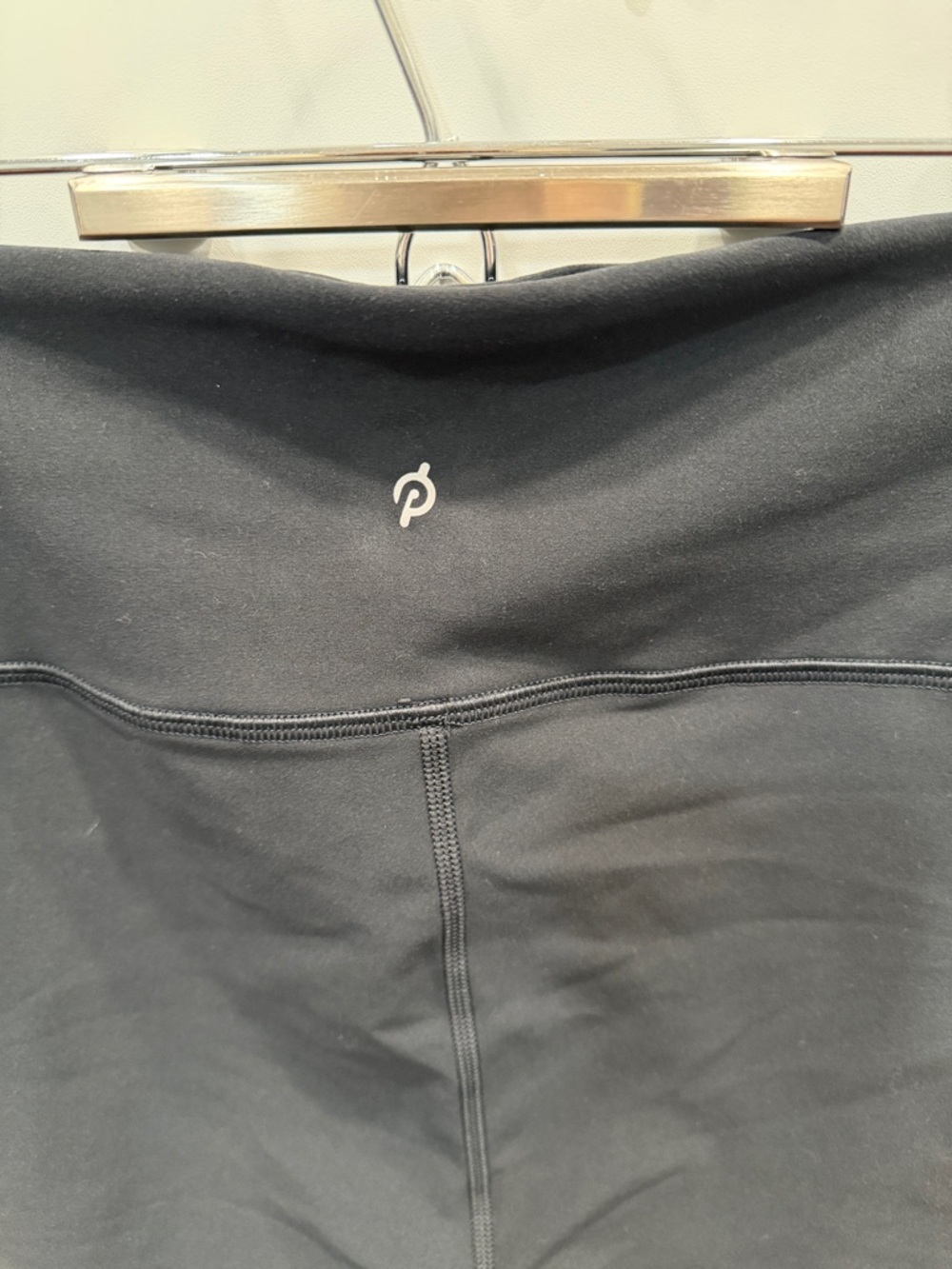 Peloton Black Bike Shorts with Logo Pocket - Picture 4 of 4